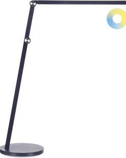 Candeeiro De Mesa Led Preto 48 Cm Dorado