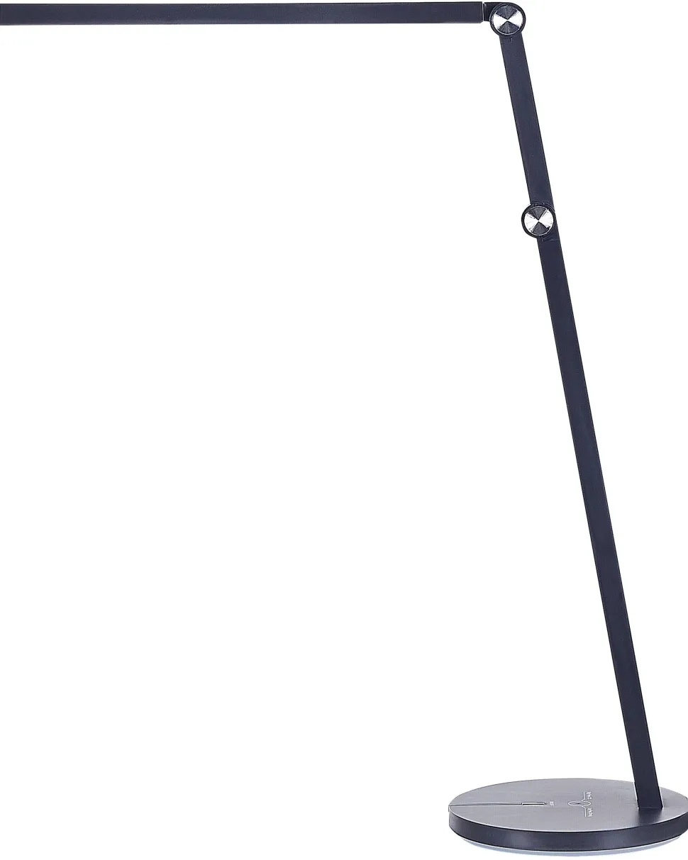 Candeeiro De Mesa Led Preto 48 Cm Dorado