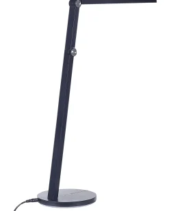 Candeeiro De Mesa Led Preto 48 Cm Dorado