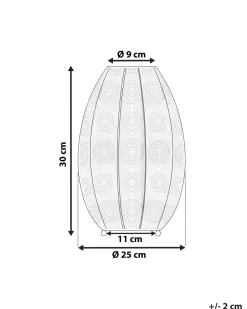 Candeeiro De Mesa Marroquino Prateado Maringa