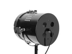 Candeeiro De Mesa Metalico Tipo Projetor Preto Henares