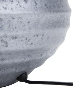 Candeeiro De Mesa Prateado 42 Cm Kuban