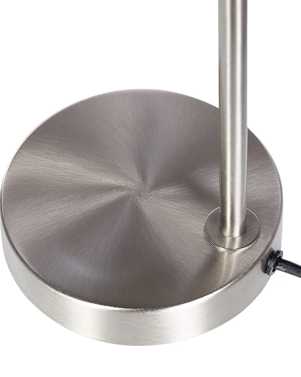 Candeeiro De Mesa Prateado Ramis