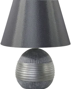 Candeeiro De Mesa Prateado Sado