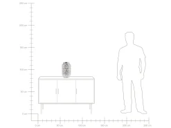 Candeeiro De Mesa Prateado Sajo M