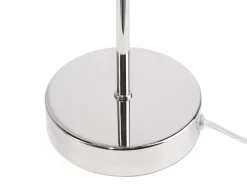 Candeeiro De Mesa Prateado Sajo S