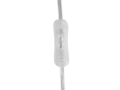 Candeeiro De Mesa Prateado Sajo S