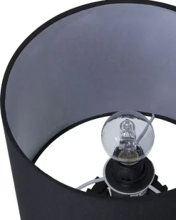 Candeeiro De Mesa Preto Carrion