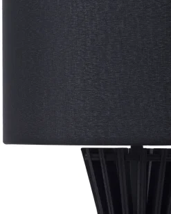 Candeeiro De Mesa Preto Carrion