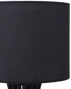 Candeeiro De Mesa Preto Carrion