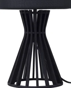 Candeeiro De Mesa Preto Carrion