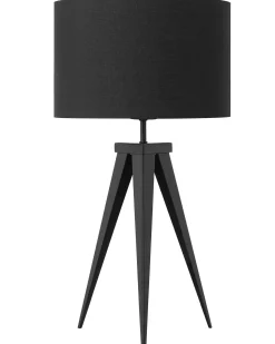 Candeeiro De Mesa Preto Stiletto