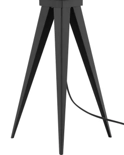 Candeeiro De Mesa Preto Stiletto