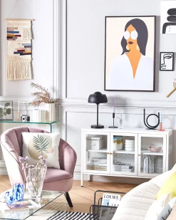 Candeeiro De Mesa Preto Senette