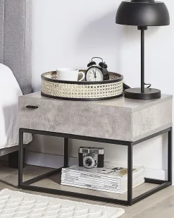 Candeeiro De Mesa Preto Senette