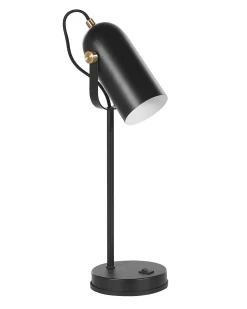 Candeeiro De Mesa Preto Tyria