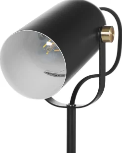 Candeeiro De Mesa Preto Tyria