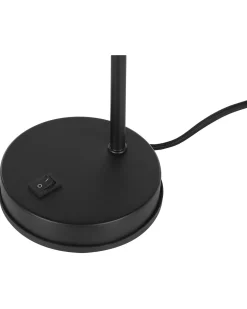 Candeeiro De Mesa Preto Tyria