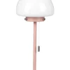Candeeiro De Mesa Rosa 39 Cm Moruga