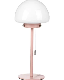 Candeeiro De Mesa Rosa 39 Cm Moruga