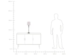 Candeeiro De Mesa Rosa Kubena