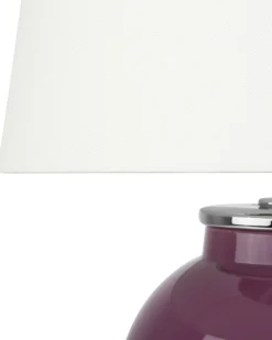 Candeeiro De Mesa Roxo Brenta