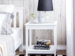 Candeeiro De Mesa Transparente E Preto Osum