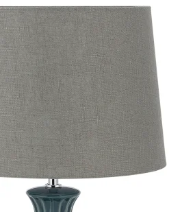 Candeeiro De Mesa Verde E Cinzento Samina