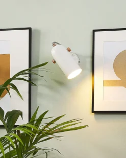 Candeeiro De Parede Branco Tyria