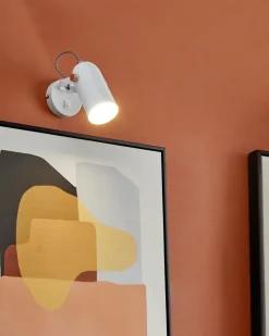 Candeeiro De Parede Branco Tyria