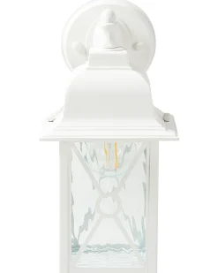 Candeeiro De Parede Branco 30 Cm Findon