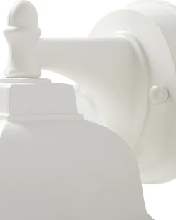 Candeeiro De Parede Branco 30 Cm Findon