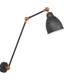 Candeeiro De Parede Cinzento Grafite Mississippi L