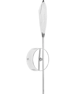 Candeeiro De Parede Com 1 Led Prateado Lukina I