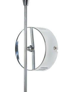 Candeeiro De Parede Com 1 Led Prateado Lukina I