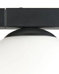 Candeeiro De Parede Com 1 Abajur Em Metal Preto 55 Cm Isabella