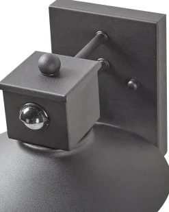 Candeeiro De Parede Com Sensor De Movimento Preto 30 Cm Goodie