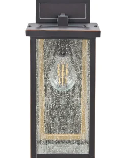 Candeeiro De Parede Com Sensor De Movimento Preto 37 Cm Gala