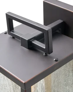 Candeeiro De Parede Com Sensor De Movimento Preto 37 Cm Gala