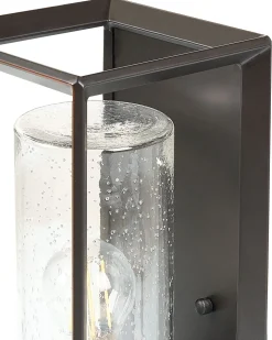 Candeeiro De Parede Com Sensor De Movimento Preto 36 Cm Beltie