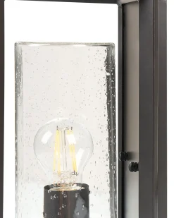 Candeeiro De Parede Com Sensor De Movimento Preto 36 Cm Beltie