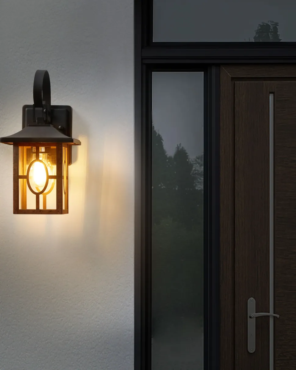 Candeeiro De Parede Cor De Cobre 35 Cm Shaggie