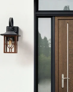 Candeeiro De Parede Cor De Cobre 35 Cm Shaggie