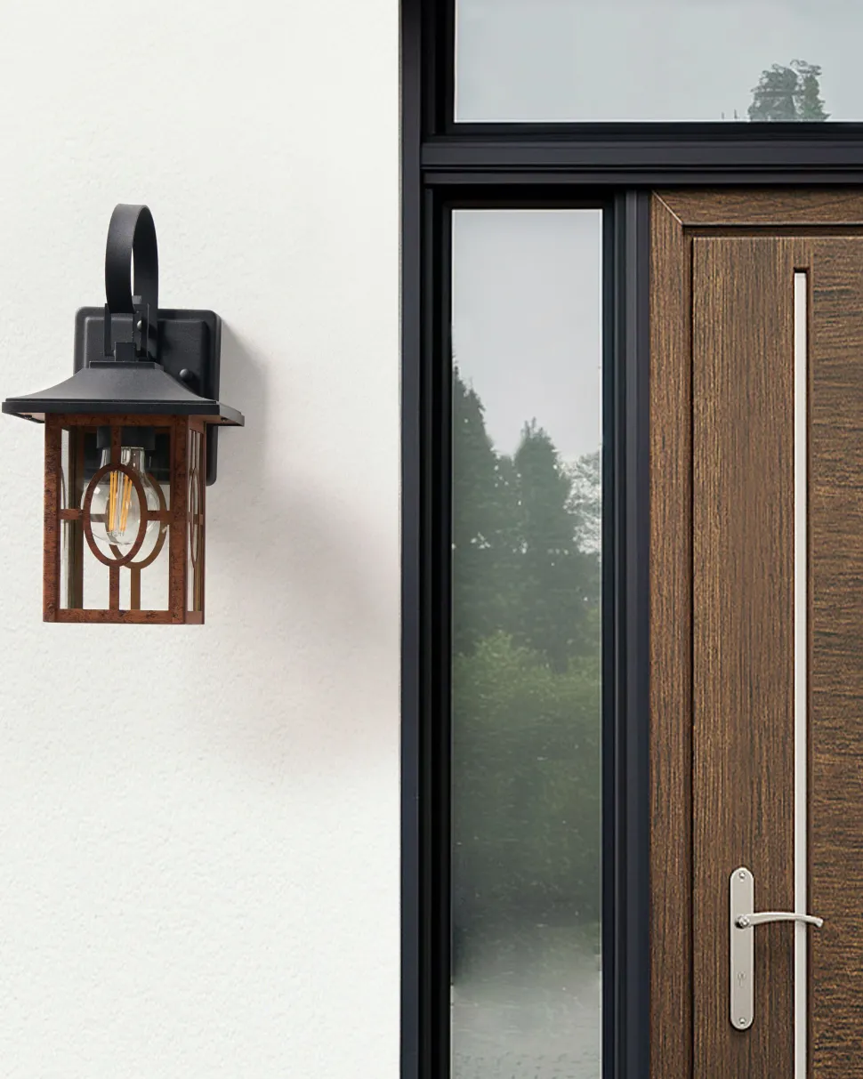 Candeeiro De Parede Cor De Cobre 35 Cm Shaggie