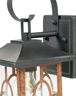 Candeeiro De Parede Cor De Cobre 35 Cm Shaggie