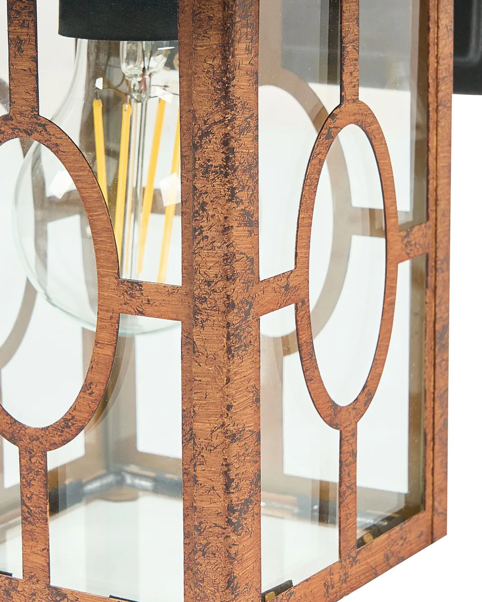 Candeeiro De Parede Cor De Cobre 35 Cm Shaggie