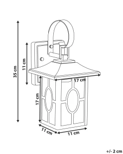 Candeeiro De Parede Cor De Cobre 35 Cm Shaggie