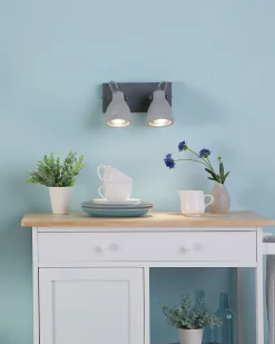 Candeeiro De Parede Em Betao Mistago Ii