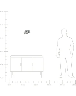 Candeeiro De Parede Em Betao Mistago Ii