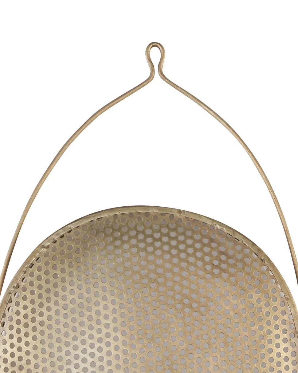 Candeeiro De Parede Em Metal Cor De Cobre Kunthi